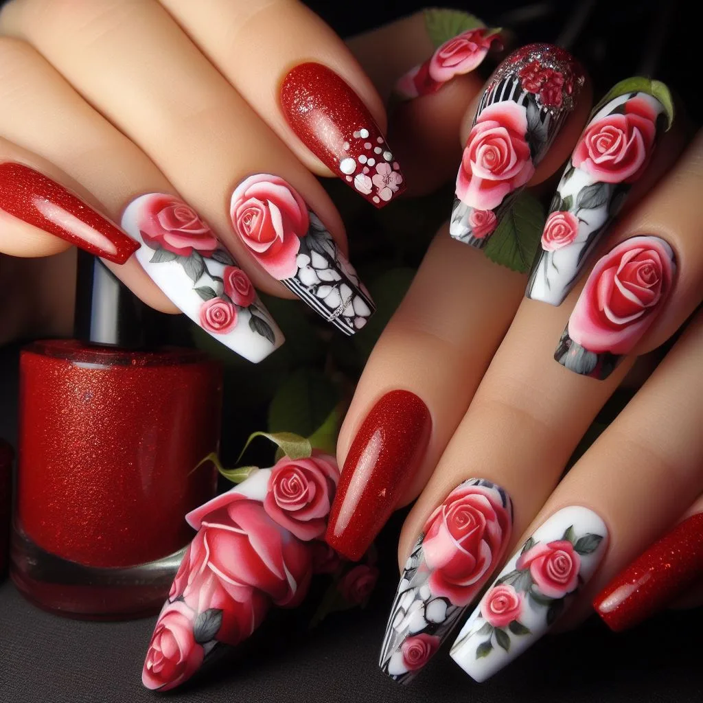 Scarlet Allure: 35 Red Nail Inspirations to Creatively Ignite Your Style