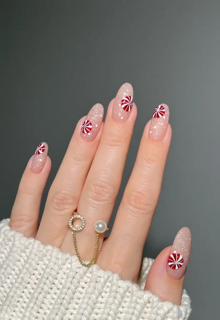 Candy Cane Stripes and Cozy Sweater Weather Nails