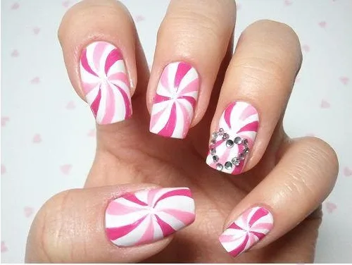 Whimsical and Abstract Themes in Spring Nail Art