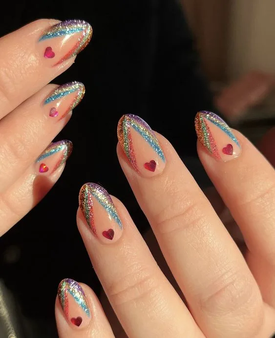 Celebrating Love with Heart-Themed Nail Designs