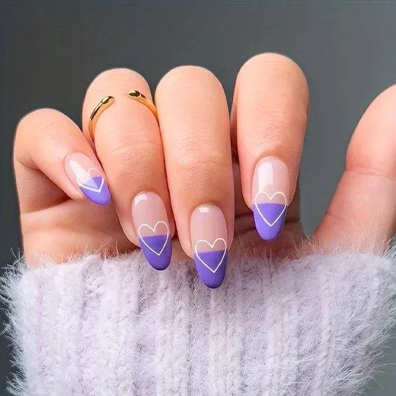 Romantic Red and Pink Nails for Valentine's Day