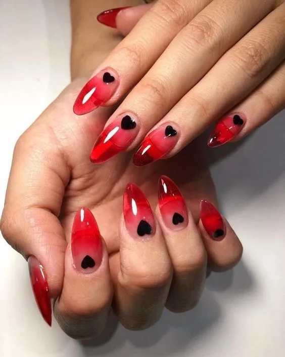 Celebrating Love with Heart-Themed Nail Designs