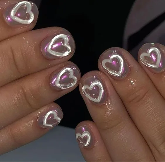 Creative Love-Inspired Nail Art Ideas