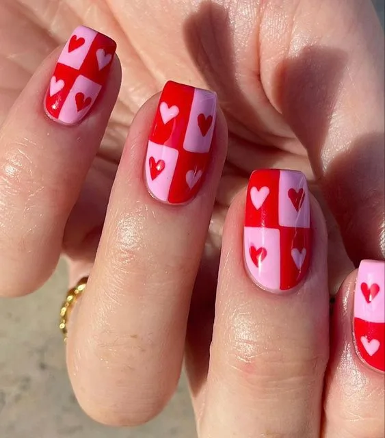 Celebrating Love with Heart-Themed Nail Designs