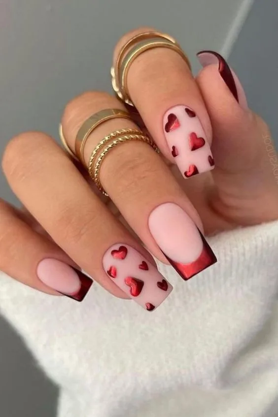 Romantic French Manicure Variations for Valentine's Day