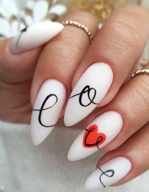 Celebrating Love with Heart-Themed Nail Designs