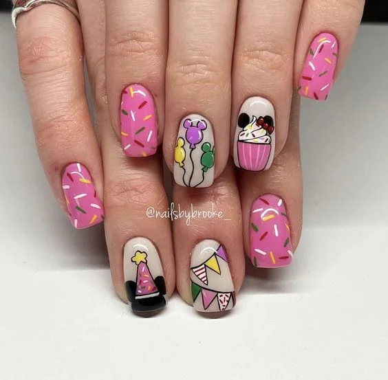 25+ Birthday Nail Designs for an Ultimate Glamorous Celebration