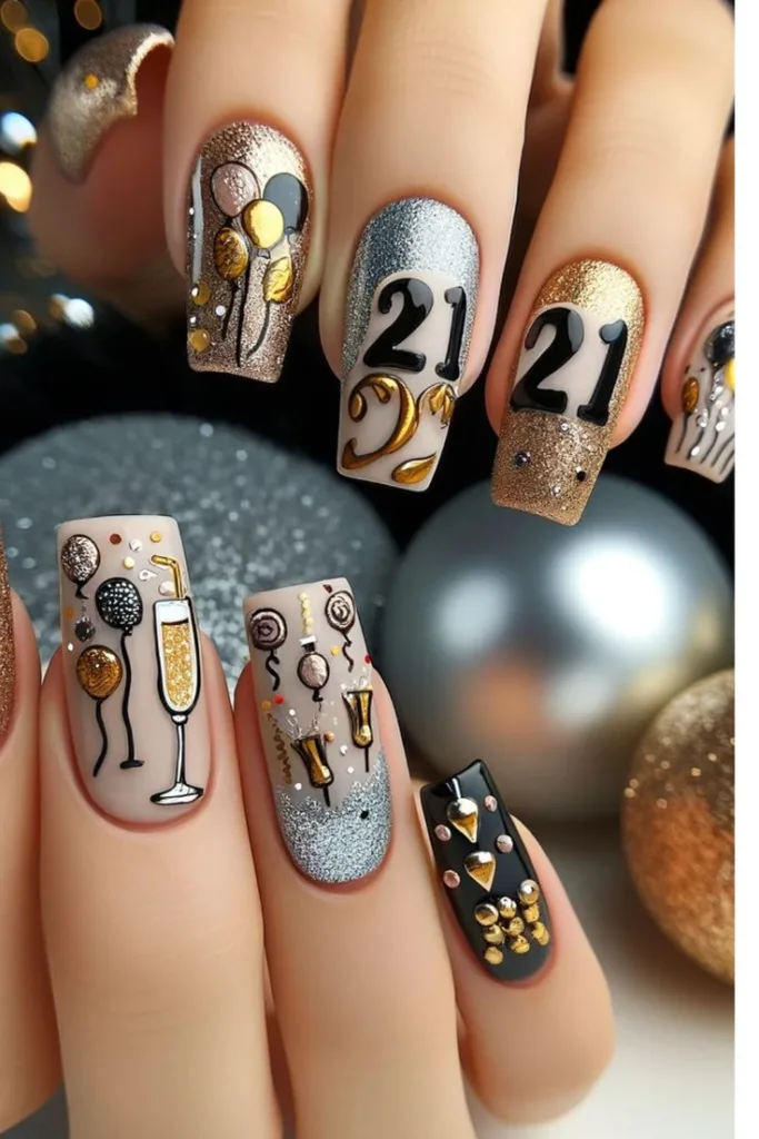 25+ Birthday Nail Designs for an Ultimate Glamorous Celebration