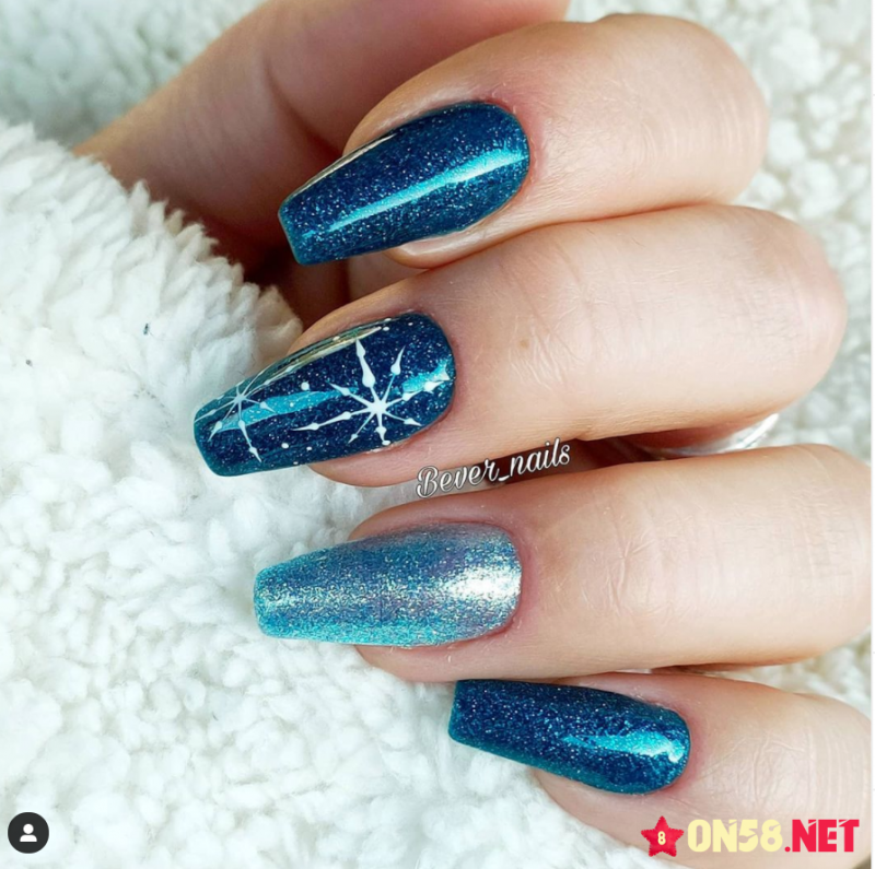 Make a Splash: 30 Fabulous Blue Nail Concepts to Elevate Your Look