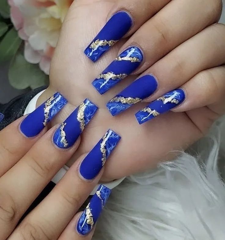 Exploring Shades of Blue Nails