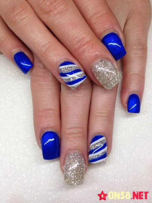 Make a Splash: 30 Fabulous Blue Nail Concepts to Elevate Your Look