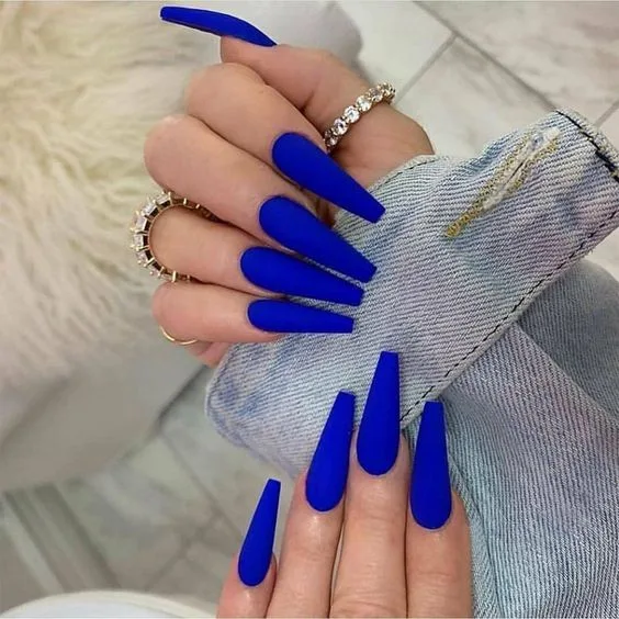 Exploring Shades of Blue Nails