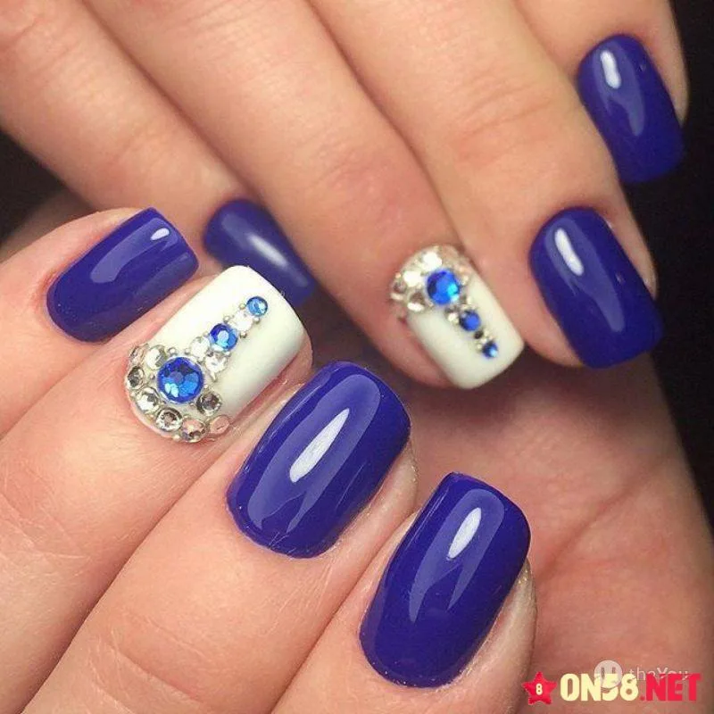 Make a Splash: 30 Fabulous Blue Nail Concepts to Elevate Your Look