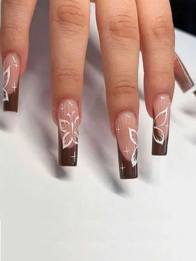 Explore 40 Chic Brown Nail Designs Suitable for Every Season