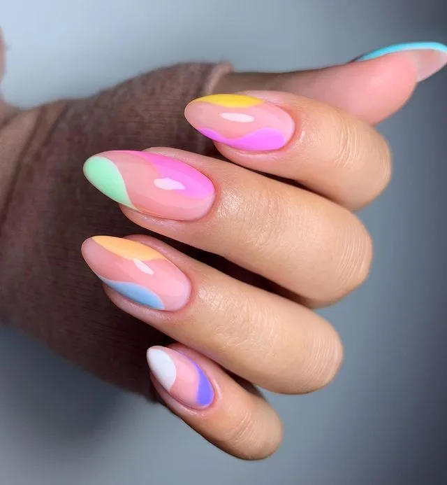 Exploring Multicolored Nail Inspirations for 2024