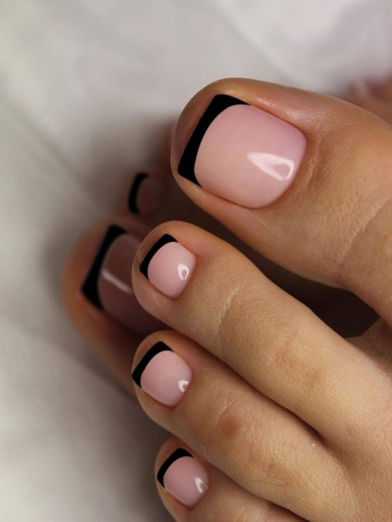 French Toenails Inspiration