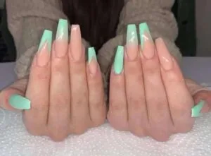 Make a Statement: 45 Gorgeous Mint Green Nail Ideas for the Year Ahead