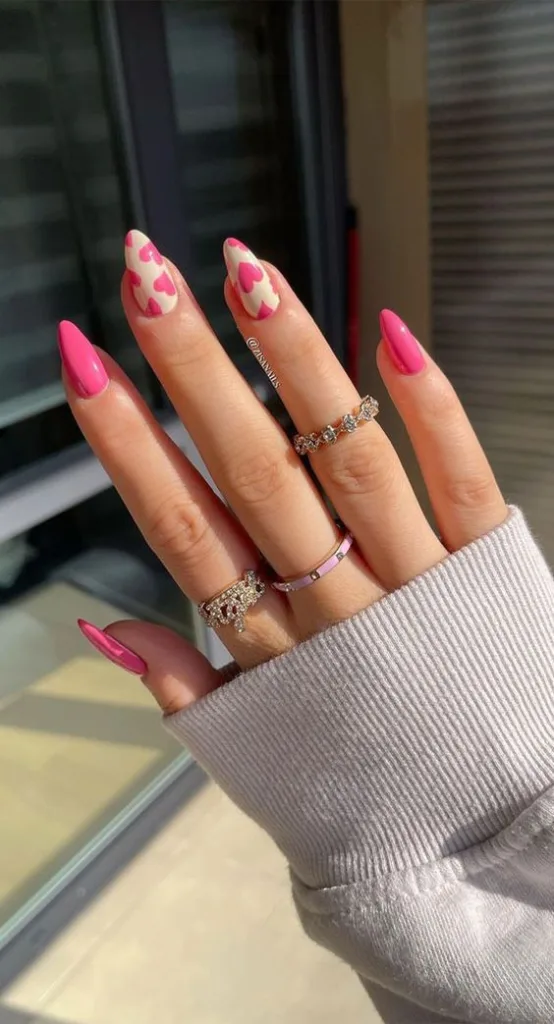 20 Pink Nail Inspirations That Will Add a Pop of Color to Your Look