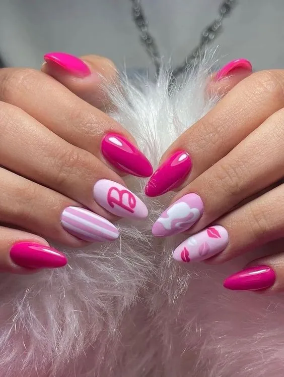 20 Pink Nail Inspirations That Will Add a Pop of Color to Your Look