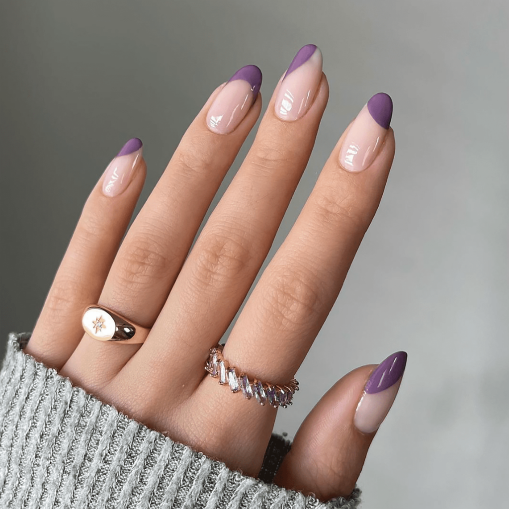 Elevate Your Style: 30 Stunning and Contemporary Purple Nail Designs