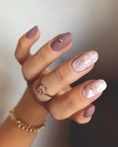 Elevate Your Style: 30 Stunning and Contemporary Purple Nail Designs