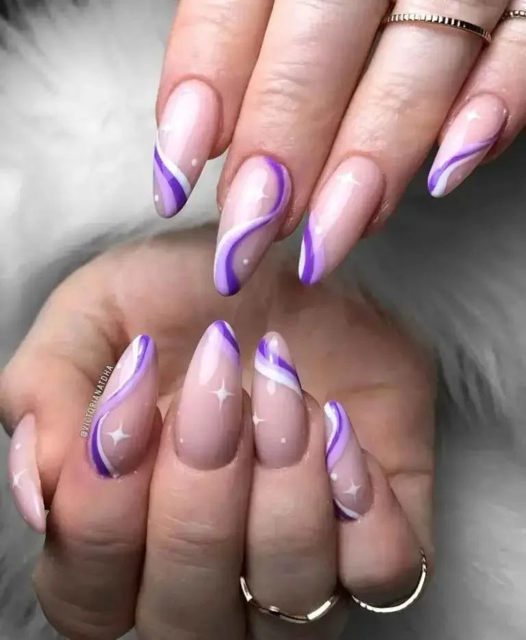 Elevate Your Style: 30 Stunning and Contemporary Purple Nail Designs