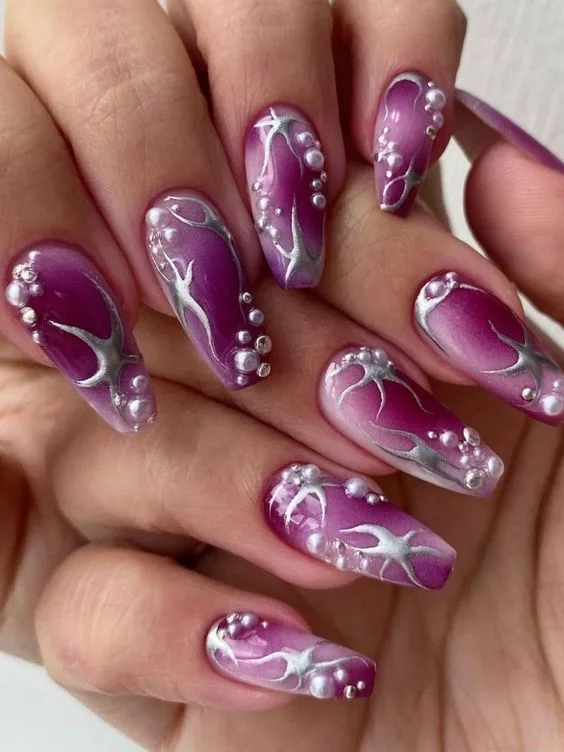 Explore the Cutest Purple Ombre Nail Designs of 2024: 20+ Stunning Ideas