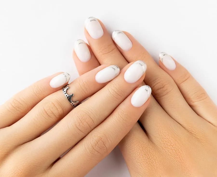 White and Silver Nail Designs: 30 Timeless Ideas to Sparkle